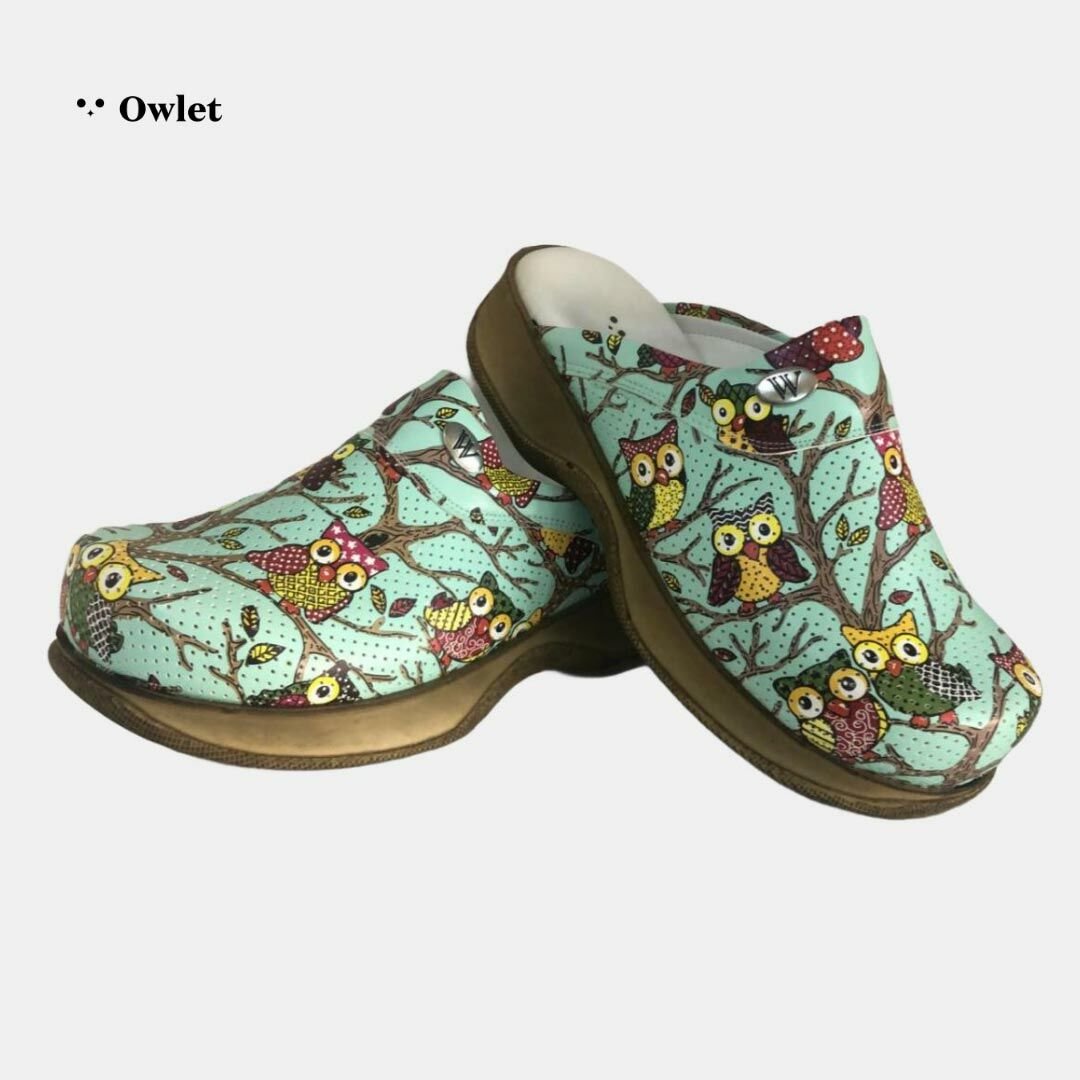 Yeşil Baykuş Koyu Taban Sabo Terlik