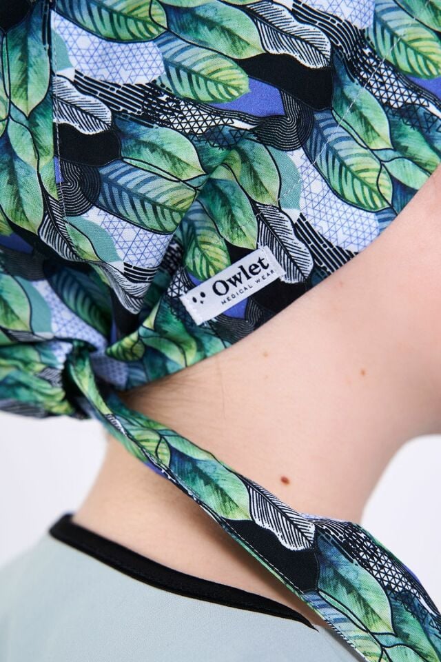 Renkli Yapraklar Cerrahi Tesettür Bone