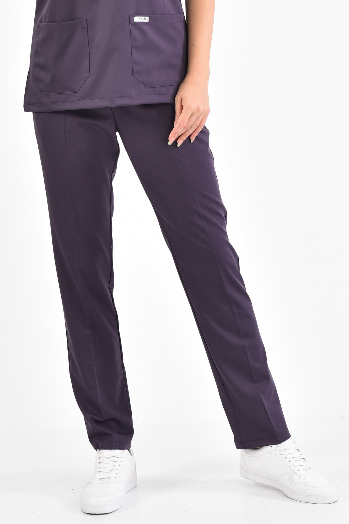 Plum Color Lycra Surgical Pants