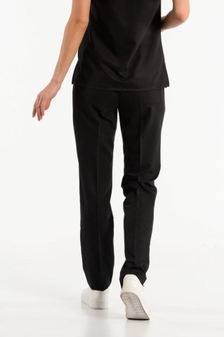 Likralı Siyah Pantolon