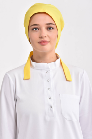 Sarı Cerrahi Tesettür Bone