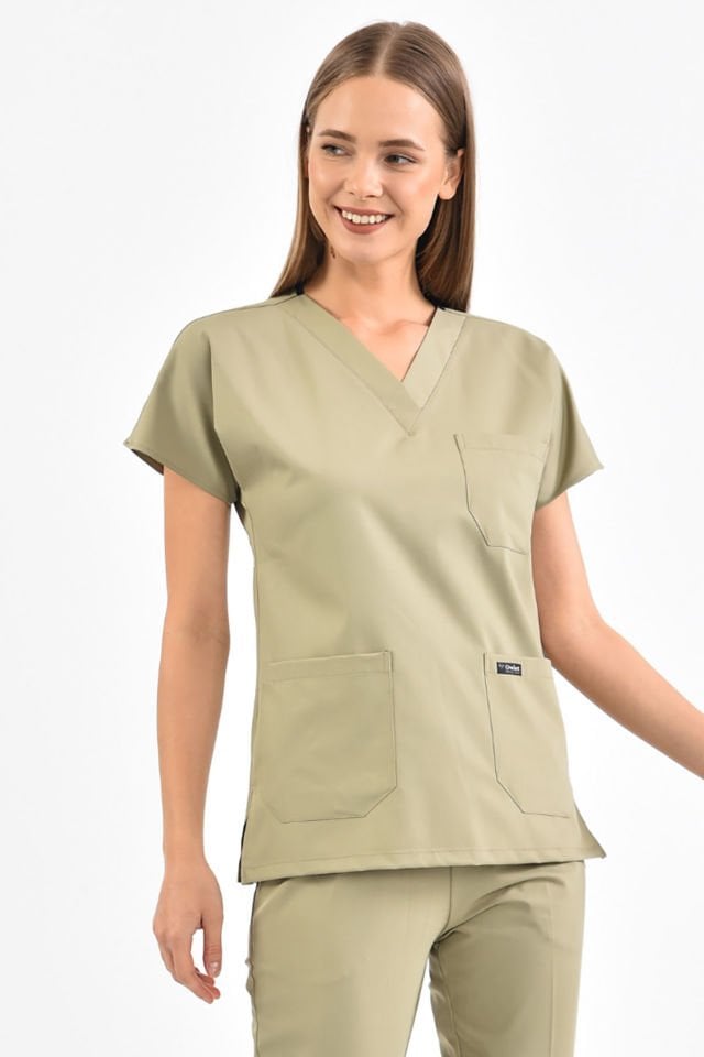 Light Green Lycra Surgical Top
