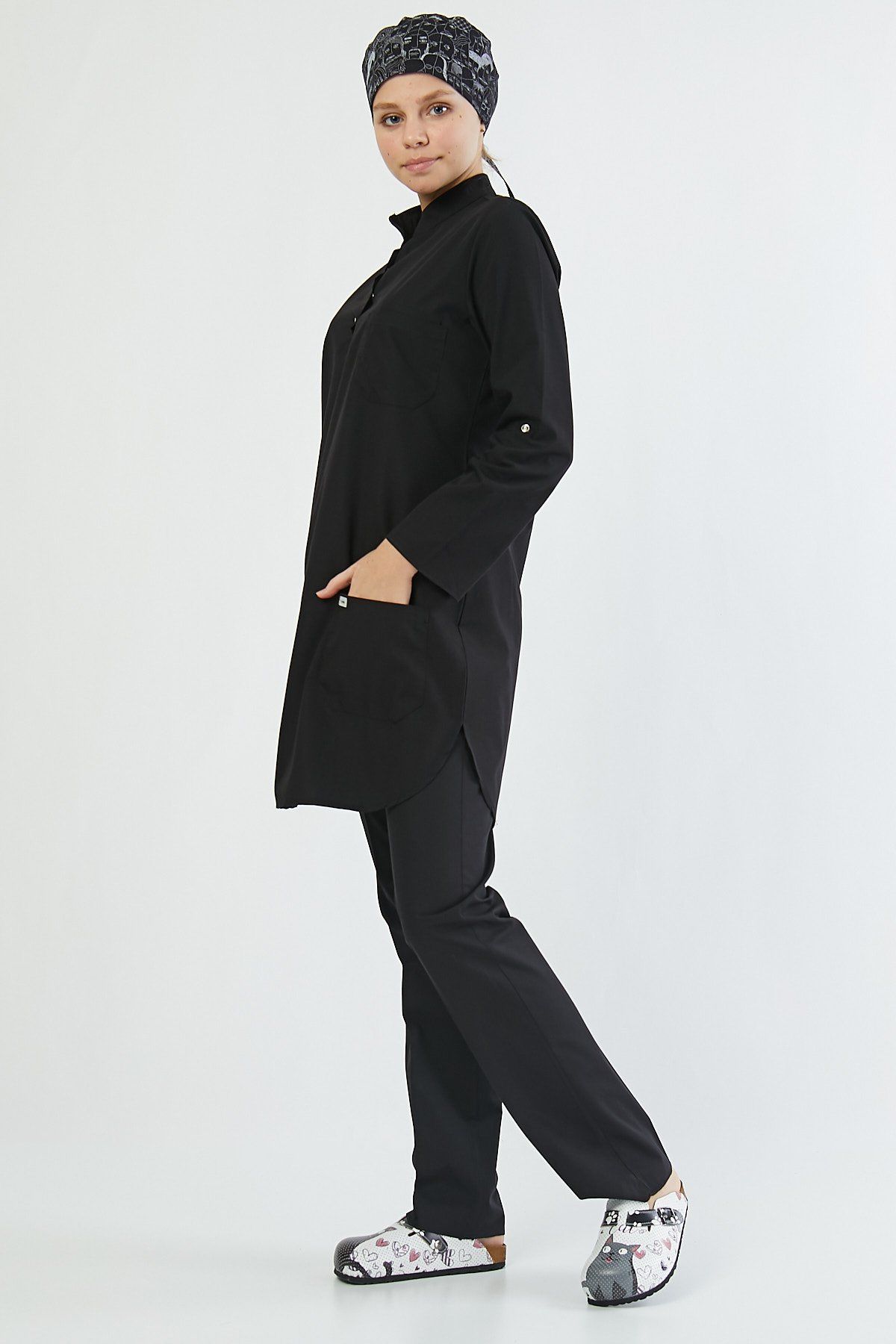Siyah Tesettür Üst