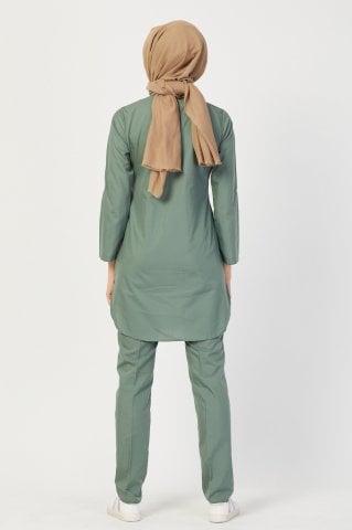 Soldier Green Hijab Surgical Team