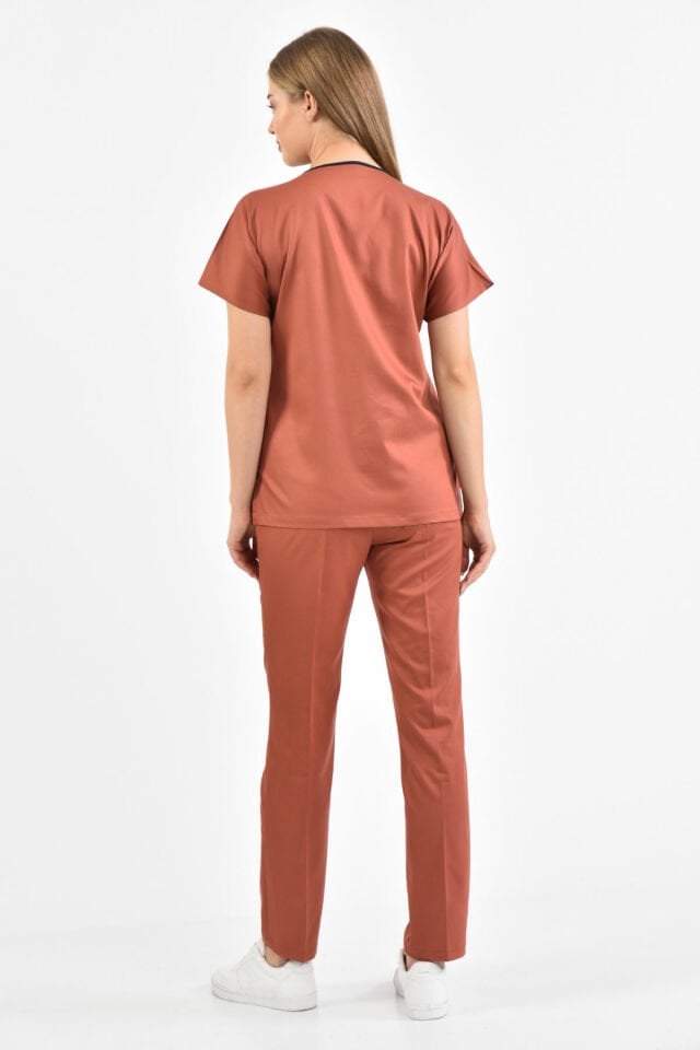 Likralı Kiremit Cerrahi Takım