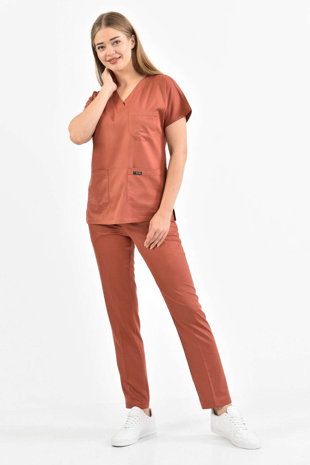 Likralı Kiremit Cerrahi Takım