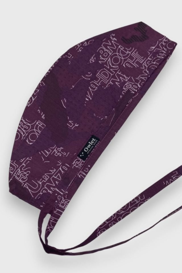 Bordo Kamuflaj Cerrahi Erkek Bone