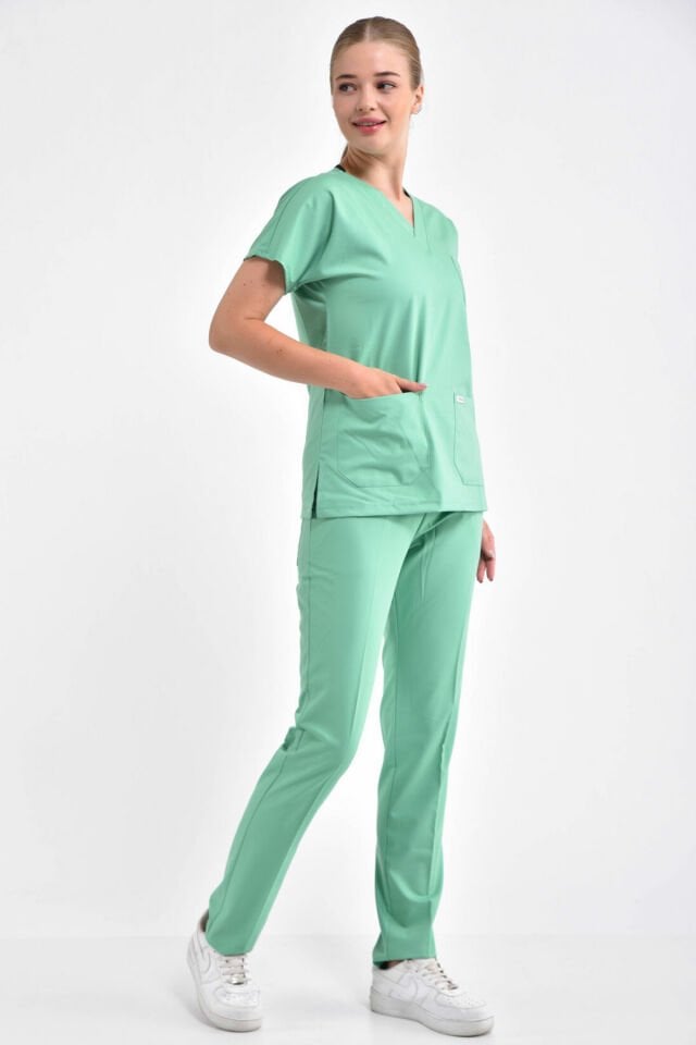 Mint Green Lycra Surgical Team