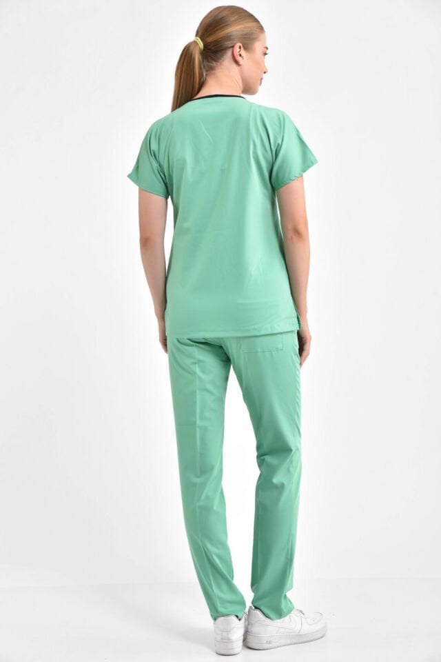 Mint Green Lycra Surgical Team