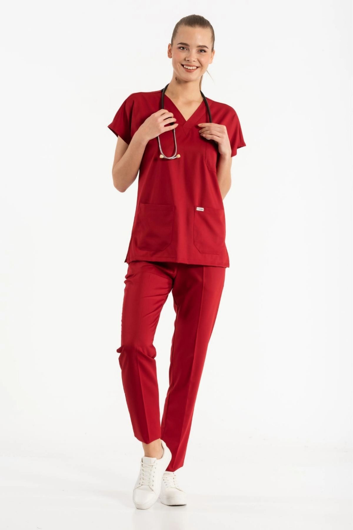 Red lycra jersey Team Doctor Nurse Surgery
