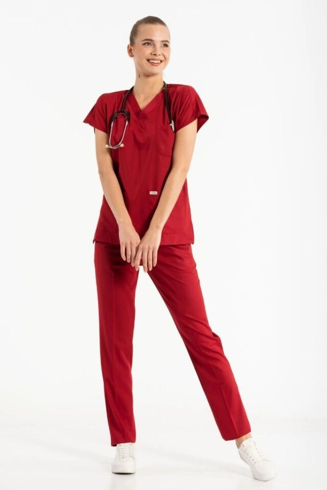 Red lycra jersey Team Doctor Nurse Surgery