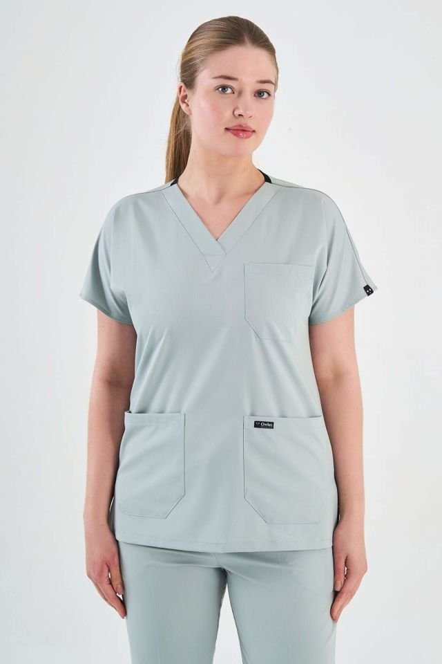 Soft Yeşil Likralı Cerrahi Forma Takım