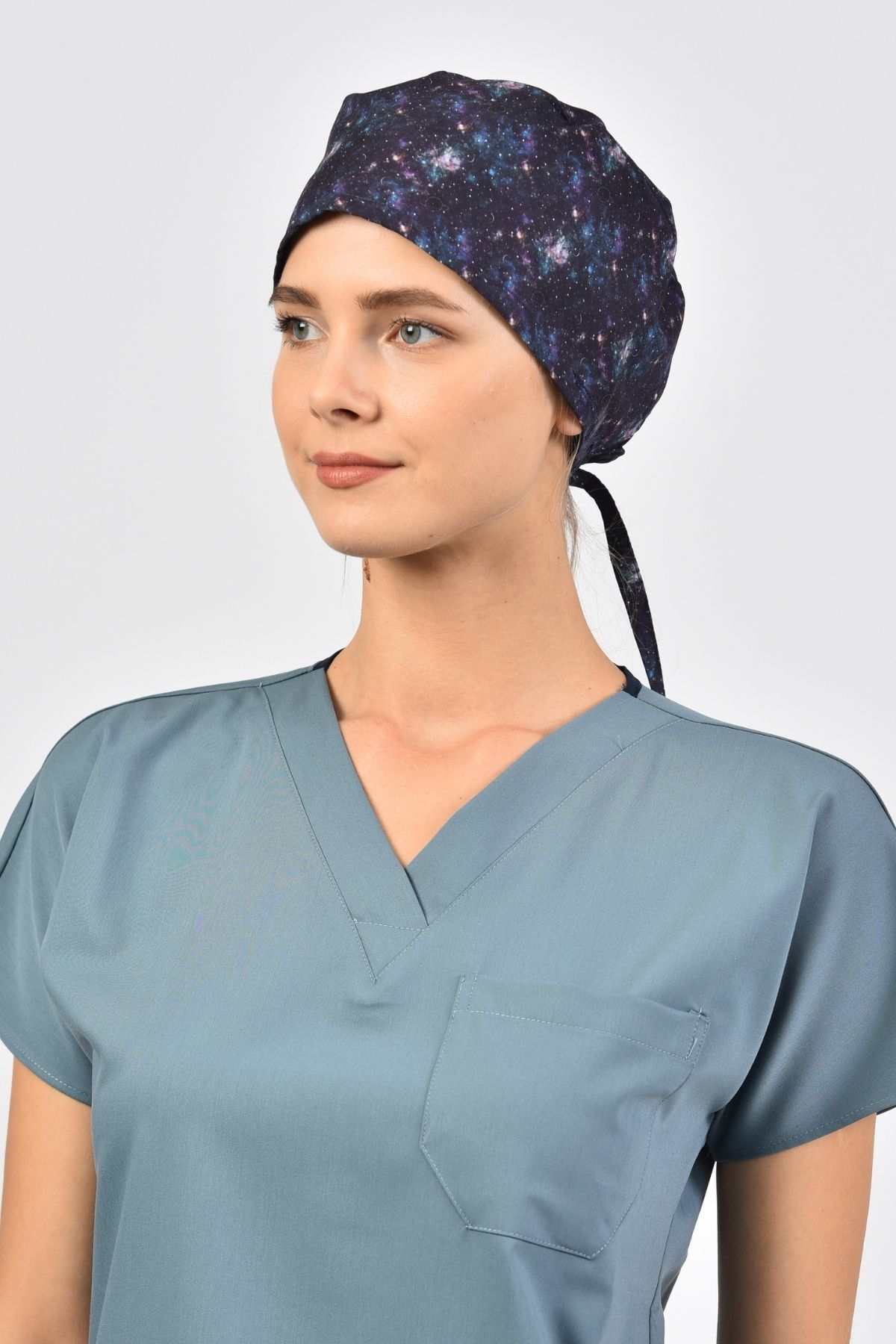 Galaksi Desenli Cerrahi Bone