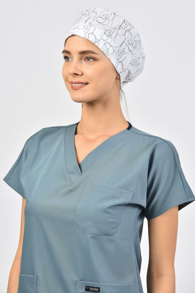 Fil Figürlü Beyaz Cerrahi Bone