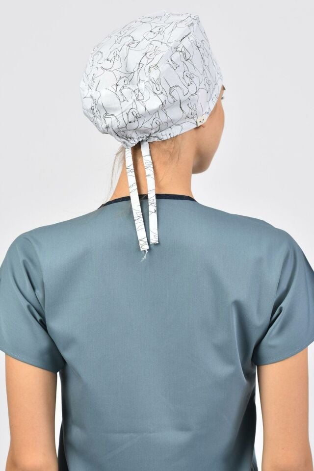 Fil Figürlü Beyaz Cerrahi Bone