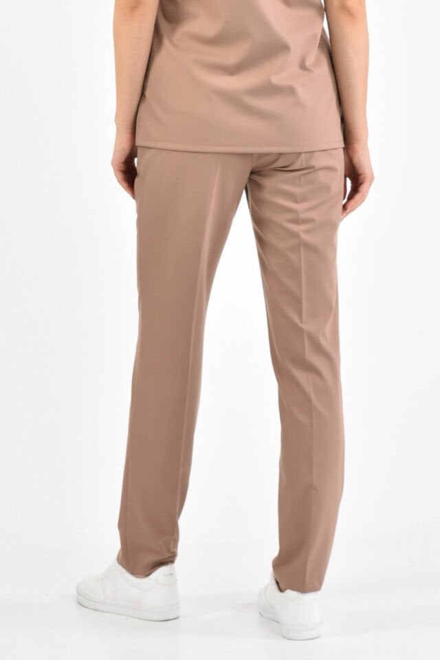 Sütlü Kahve Likralı Pantolon