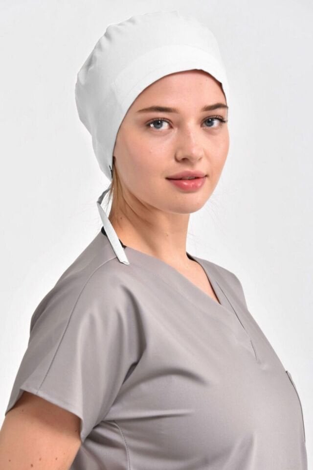 Beyaz Likralı Cerrahi Bone