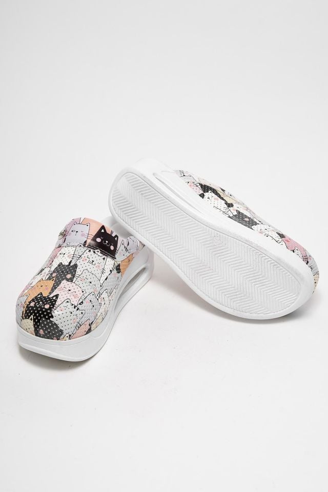 Renkli Kediler Air-Max Sabo Terlik