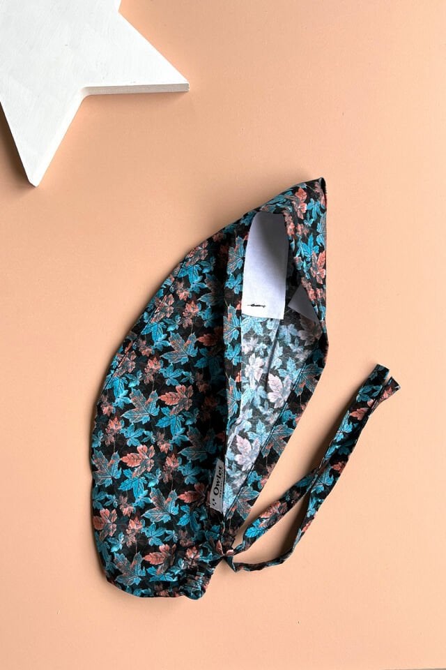 Çınar Yaprakları Desenli Cerrahi Bone