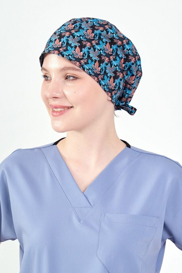 Çınar Yaprakları Desenli Cerrahi Bone