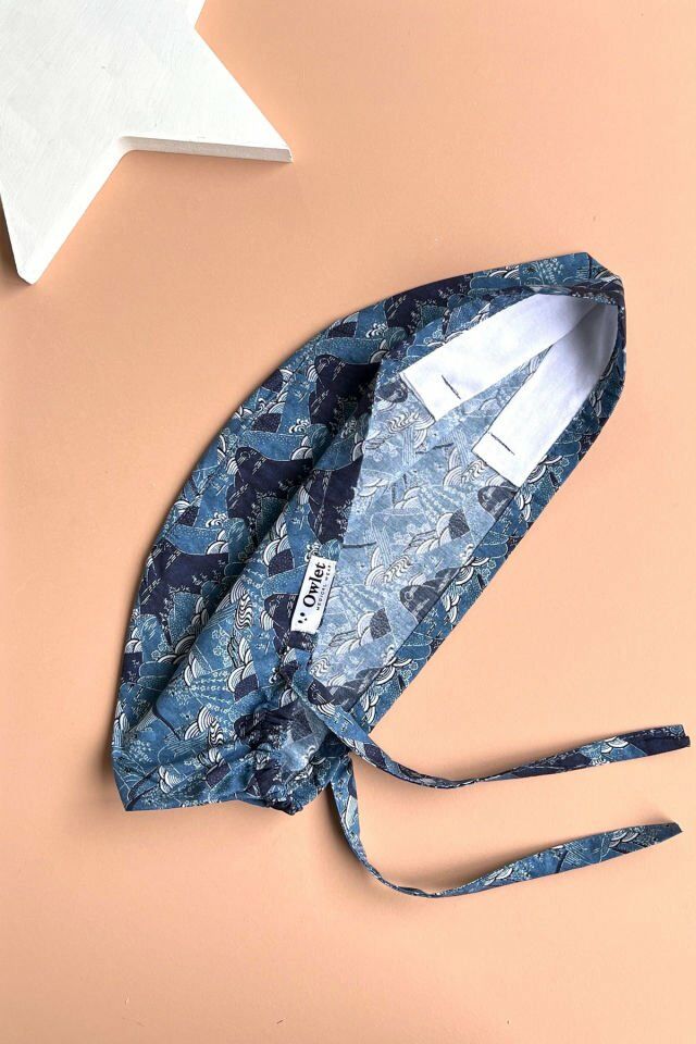 Dağ Desenli Cerrahi Bone