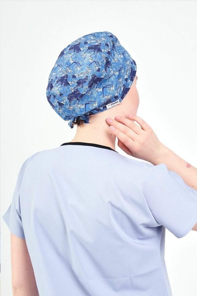 Dağ Desenli Cerrahi Bone