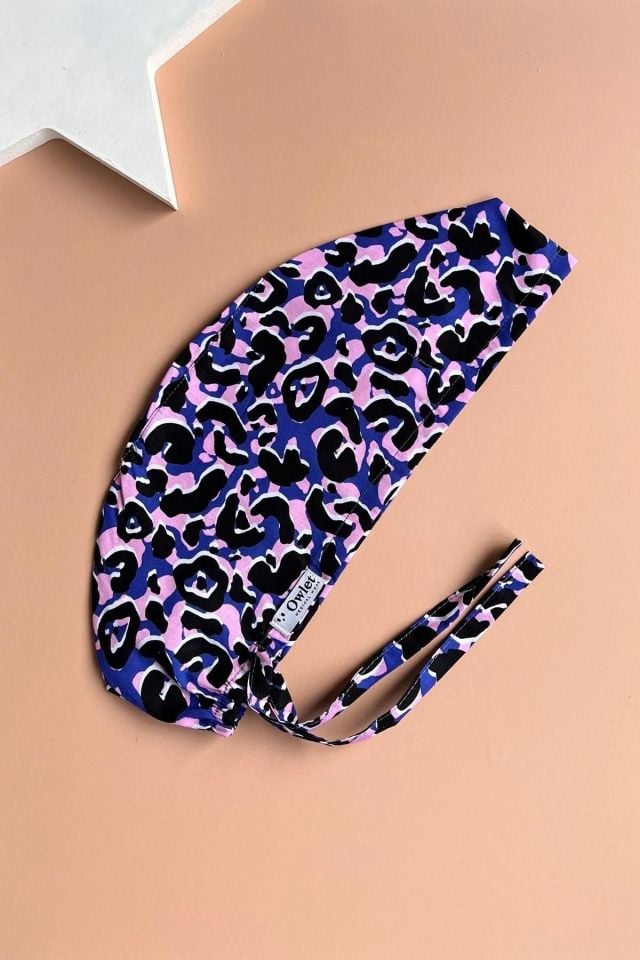 Leopar Desenli Mor Cerrahi Bone