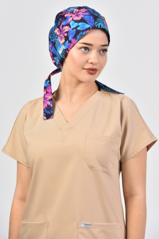 Akşam Sefası Çiçeği Cerrahi Tesettür Bone