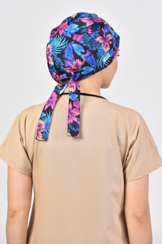 Akşam Sefası Çiçeği Cerrahi Tesettür Bone