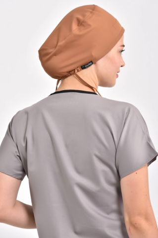Likralı Kahverengi Cerrahi Bone