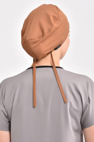 Likralı Kahverengi Cerrahi Bone