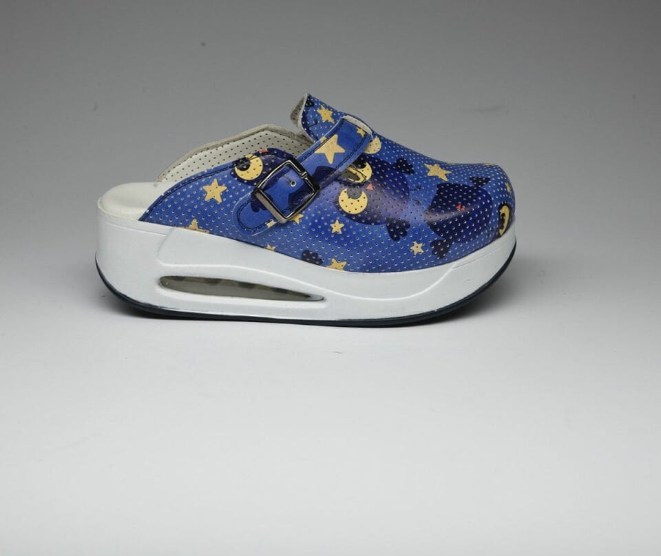 Gece Baykuşu Desenli Air Max Sabo Terlik