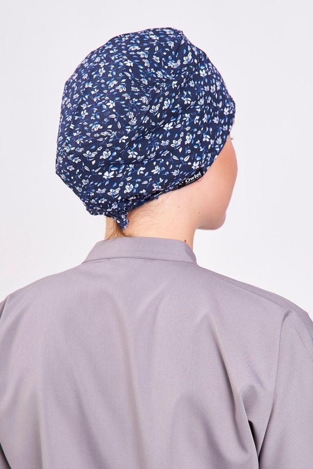 Lacivert Çiçekler Cerrahi Bone