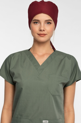 Bordo Cerrahi Hemşire Ve Doktor Bonesi