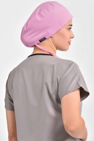 Şeker Pembesi Likralı Cerrahi Bone