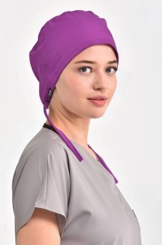 Fuşya Likralı Cerrahi Bone